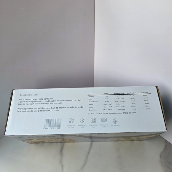 Microwave Pasta Container - Picture 3 of 3